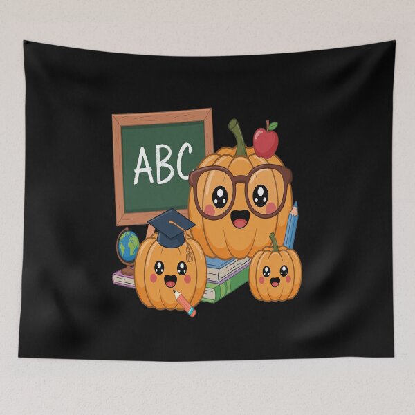 Item preview, Cute Pumpkin Teacher Halloween Back to School ABC Pre-K  designed and sold by LeeEvans222.