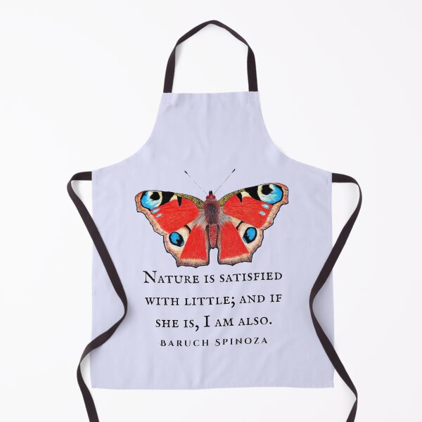 Item preview, Copy of Baruch Spinoza quote: Nature is satisfied with little; and if she is, I am also. designed and sold by artbleed.