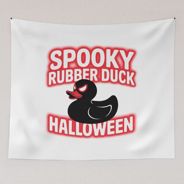 Item preview, Spooky Rubber Duck Halloween designed and sold by LaBanana-Art.