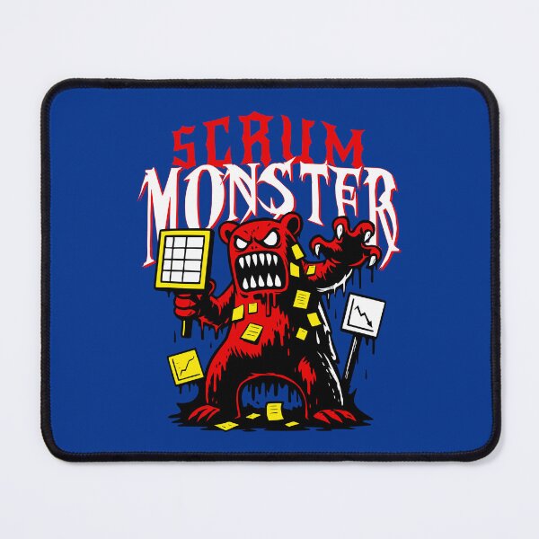 Item preview, Scrum Monster designed and sold by DAFIN.