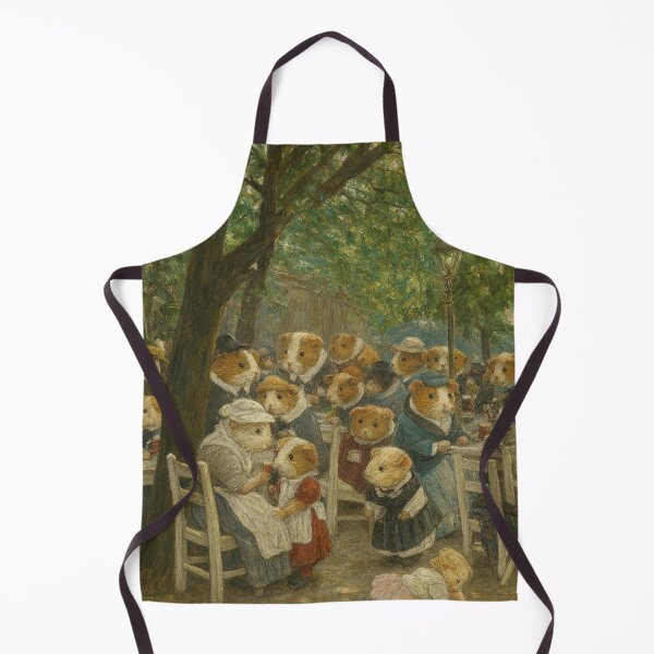 Item preview, Guinea Pigs at the Munich Beer Garden (After Liebermann) designed and sold by gandolfwizard.