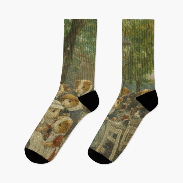 Item preview, Guinea Pigs at the Munich Beer Garden (After Liebermann) designed and sold by gandolfwizard.