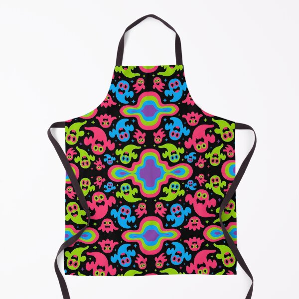Item preview, Colorful Cute Ghost Pattern designed and sold by SamartkitDesign.