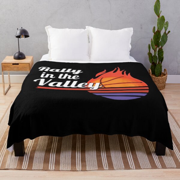 Item preview, Rally In The Valley Phoenix Flaming Basketball Retro Sunset designed and sold by TeresaRath.