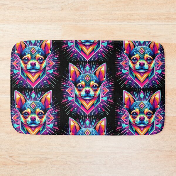 Item preview, Cute geometric mystic chihuahua  designed and sold by Dogandesighn.