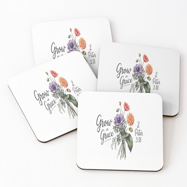Item preview, Cute Wildflower Grow In Grace Religious Faith Christ designed and sold by LeeEvans222.