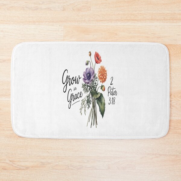 Item preview, Cute Wildflower Grow In Grace Religious Faith Christ designed and sold by LeeEvans222.