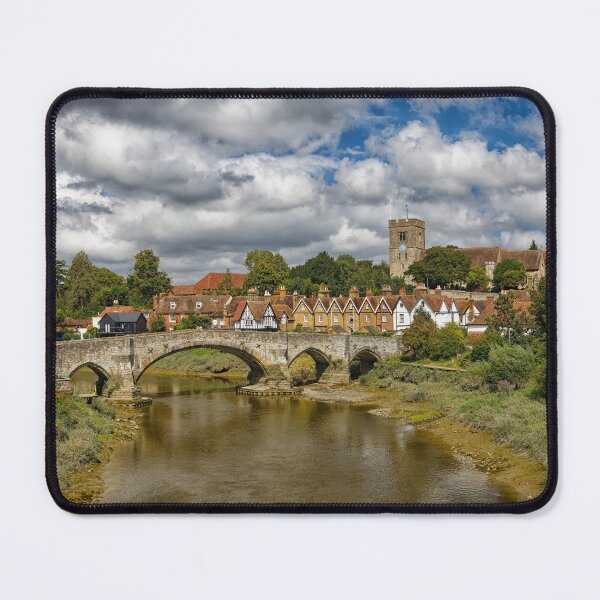 Item preview, The River Medway at Low Tide at Aylesford Bridge Kent England UK designed and sold by John Gilham - Landscape Photography.