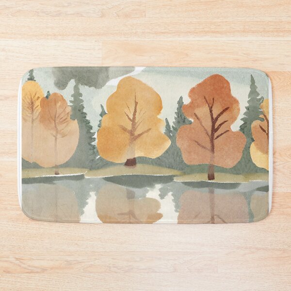 Item preview, Autumn Lake Reflection designed and sold by EmiLeaLun.
