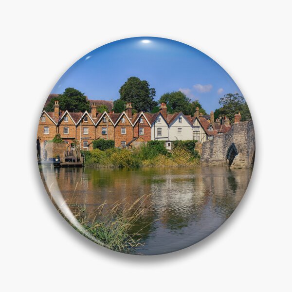 Item preview, The River Medway at Aylesford Bridge Kent England UK designed and sold by John Gilham - Landscape Photography.