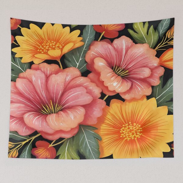 Item preview, Bold Floral Medley designed and sold by SpazticGoat.