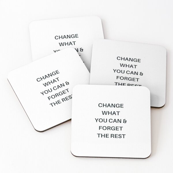 Item preview, Change what you can and forget the rest - Stoic wisdom designed and sold by Inspirationmotivation.