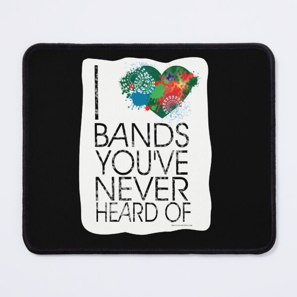Item preview, I Love Obscure Bands designed and sold by JoanAmy.