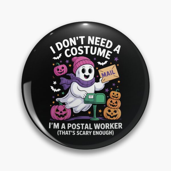 Artikelvorschau, Postangestellter Geist Halloween entworfen und verkauft von savrmiller.