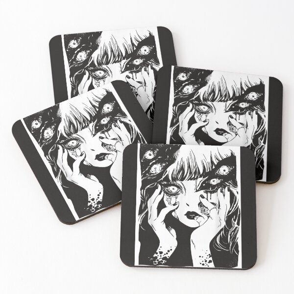 Item preview,  Edgy Creepy Horror Anime Manga Weird Japan Japanese Harajuku designed and sold by SaraBovey88.