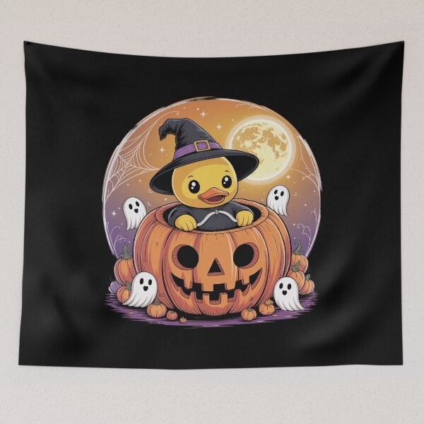 Item preview, Spooky Rubber Duck Halloween designed and sold by LaBanana-Art.
