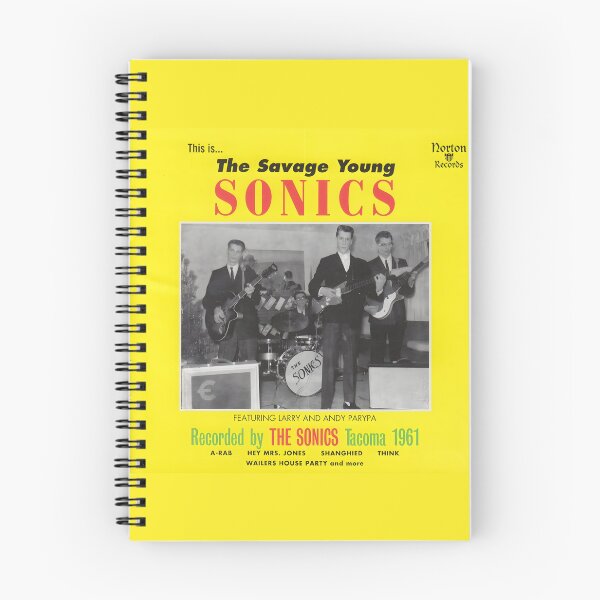 Item preview, The Sonics – The Savage Young Sonics 1961 Retro Design designed and sold by fintantalonet.