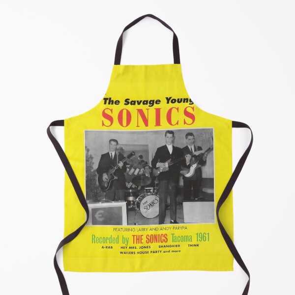 Item preview, The Sonics – The Savage Young Sonics 1961 Retro Design designed and sold by fintantalonet.