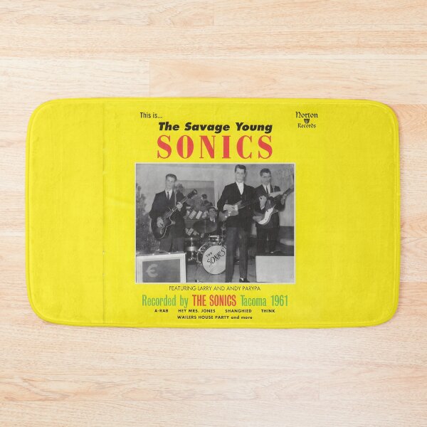 Item preview, The Sonics – The Savage Young Sonics 1961 Retro Design designed and sold by fintantalonet.