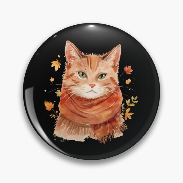 Artikelvorschau, Meowtumn Vibes – Gemütliche Herbstkatze entworfen und verkauft von DreamArtmaStudio.