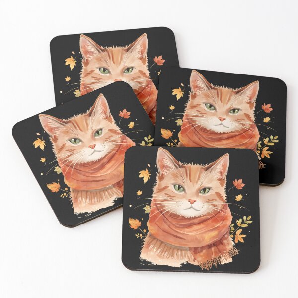 Item preview, Meowtumn Vibes – Cozy Fall Cat designed and sold by DreamArtmaStudio.