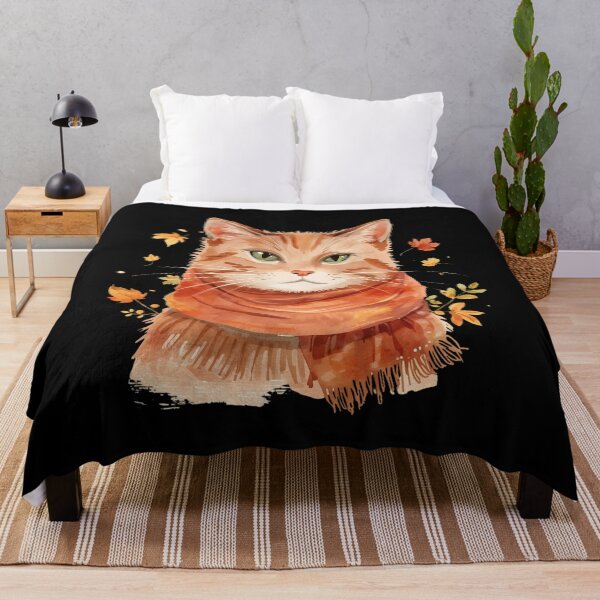 Item preview, Meowtumn Vibes – Cozy Fall Cat designed and sold by DreamArtmaStudio.