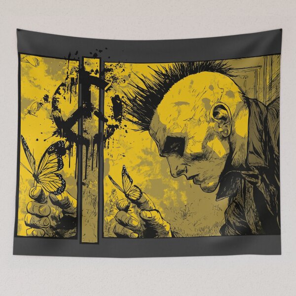 Item preview, Punk observes butterfly designed and sold by drizzd.