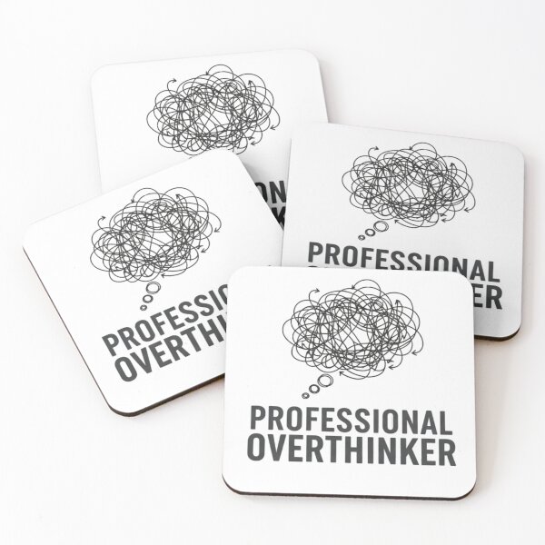 Item preview, funny quote "Professional overthinker" T-Shirt designed and sold by MaafiaArtsThai.