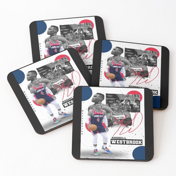 Item preview, Russell Westbrook - Wizards Artwork Poster designed and sold by TeresaRath.