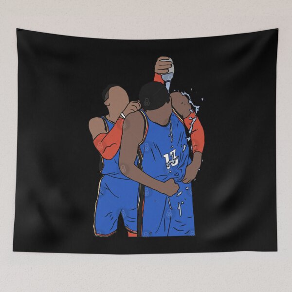 Item preview, Russell Westbrook And Paul George Celebration designed and sold by TeresaRath.
