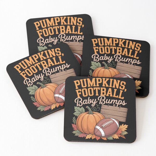 Item preview, Pumpkin Football Pregnancy Funny designed and sold by savrmiller.
