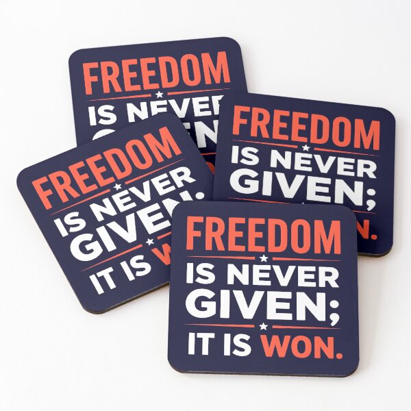 Item preview, Freedom Quote  designed and sold by Uglyandcute.
