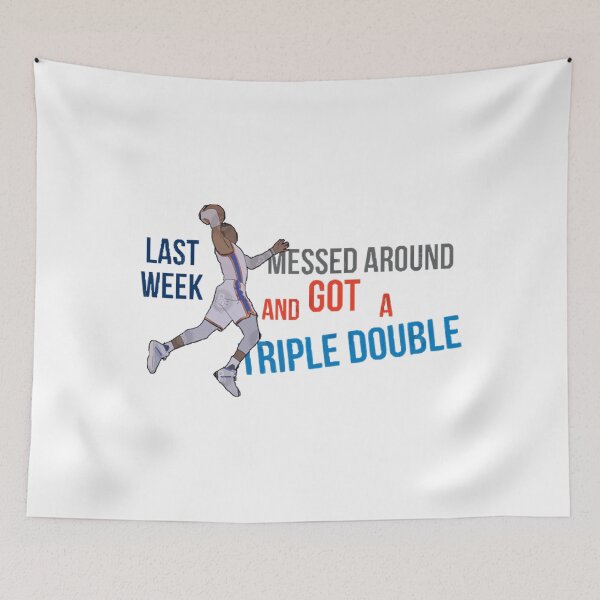 Item preview, Russell Westbrook -Triple Double designed and sold by TeresaRath.