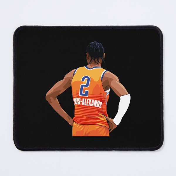 Item preview, Shai Gilgeous-Alexander Vector Back Orange Above Waist Qiangy designed and sold by TeresaRath.
