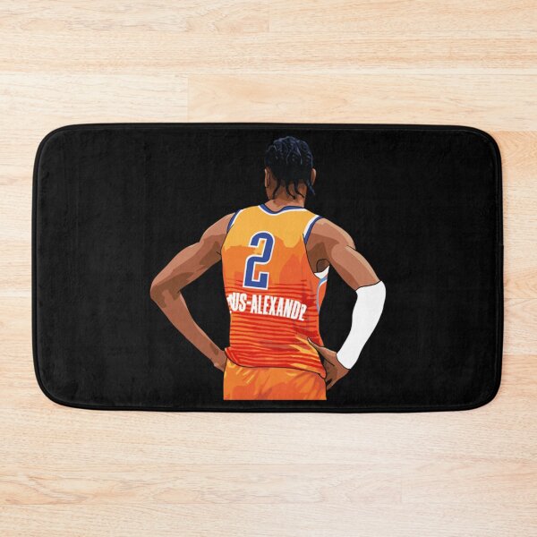 Item preview, Shai Gilgeous-Alexander Vector Back Orange Above Waist Qiangy designed and sold by TeresaRath.