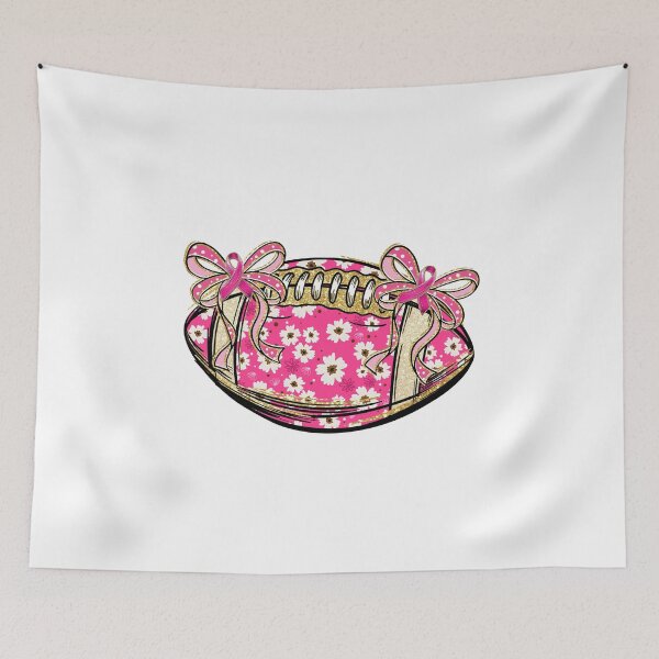 Item preview, Pink Rugby Ball, Game Day, Sport Lovers, Football America designed and sold by vintagearttee.