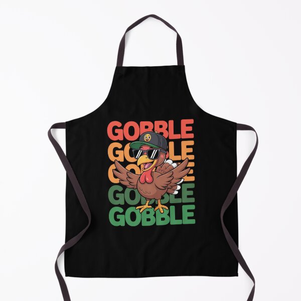 Item preview, Gobble Gobble Gobble Funny Turkey Thanksgiving designed and sold by Sunset4Bones.