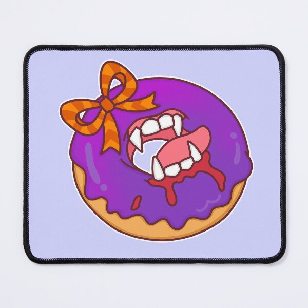 Item preview, Vampire Donut – Creepy Cute Halloween Dessert designed and sold by BGMeYou.