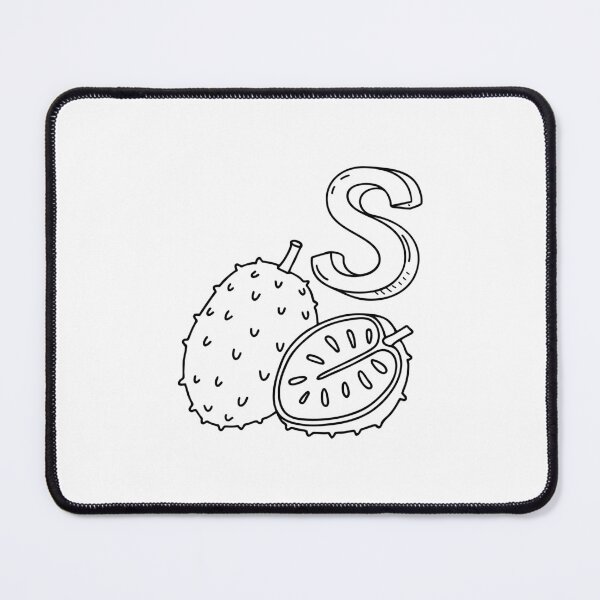 Item preview, An illustration of letter S stand for Soursop designed and sold by rasagamastore.