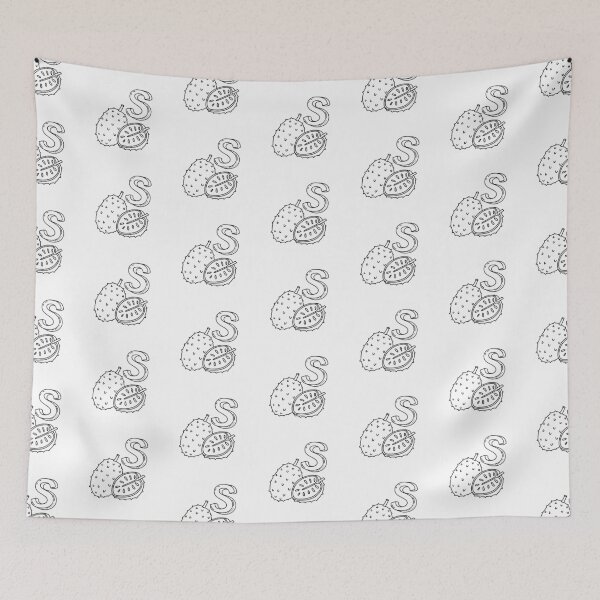 Item preview, An illustration of letter S stand for Soursop designed and sold by rasagamastore.