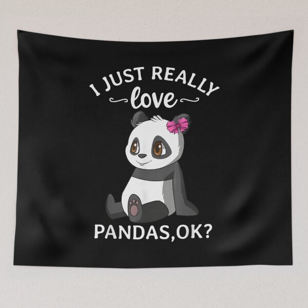 Item preview, I Just Really Love Pandas Ok Panda designed and sold by aqnkkalw83.