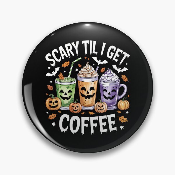Item preview, Scary Cute Coffee Spice Halloween designed and sold by savrmiller.