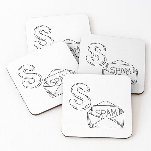 Item preview, An illustration of letter S stand for Spam designed and sold by rasagamastore.