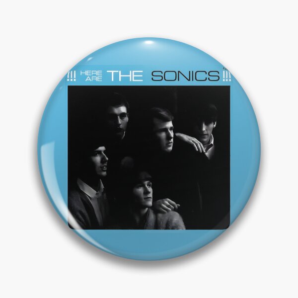 Item preview, The Sonics – Here Are The Sonics 1965 Retro Design designed and sold by fintantalonet.
