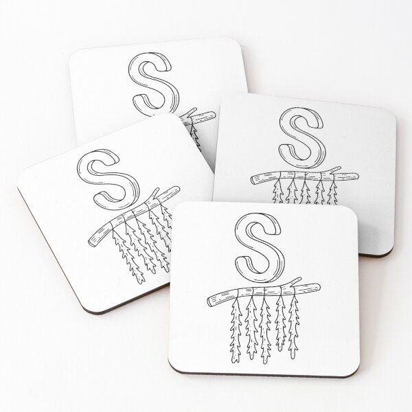 Item preview, An illustration of letter S stand for Spanish moss designed and sold by rasagamastore.