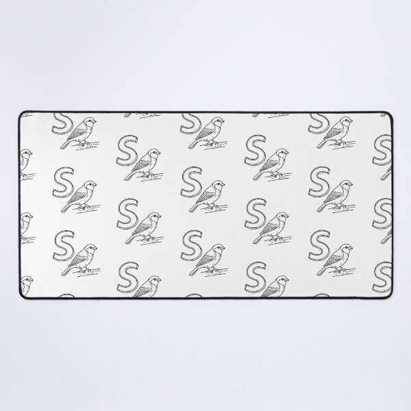 Item preview, An illustration of letter S stand for Sparrow designed and sold by rasagamastore.