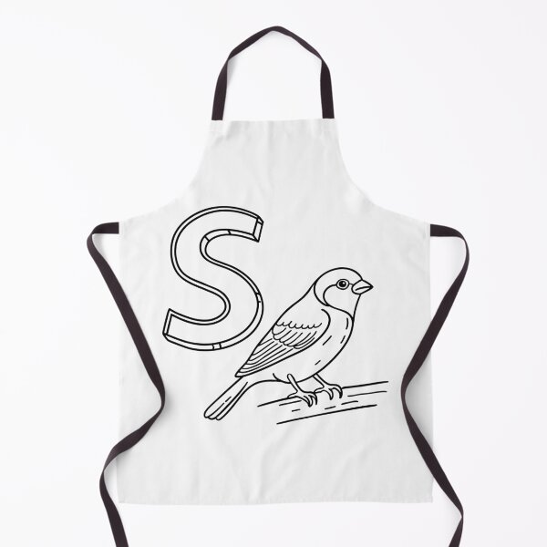 Item preview, An illustration of letter S stand for Sparrow designed and sold by rasagamastore.