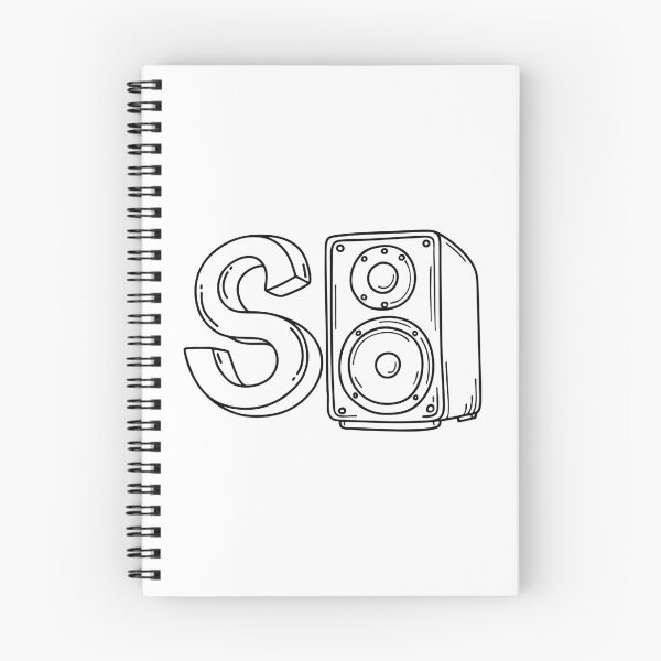 Item preview, An illustration of letter S stand for Speaker designed and sold by rasagamastore.