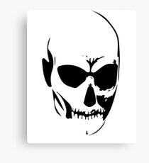 Skull, halloween Canvas Print