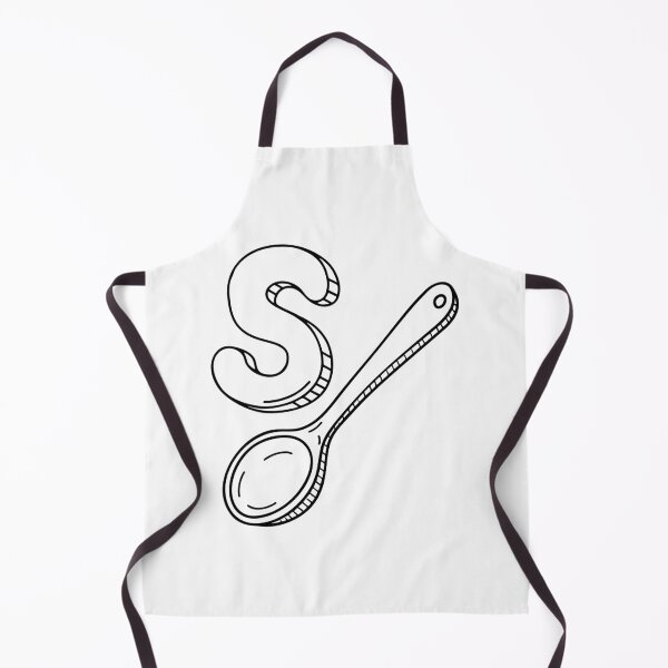 Item preview, An illustration of letter S stand for Spoon designed and sold by rasagamastore.